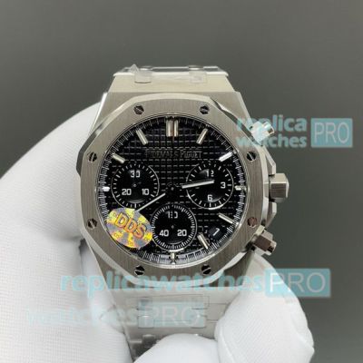 Swiss Copy Audemars Piguet Royal Oak Offshore 26420 Black Face Cal.4401 Stainless Steel Watch 